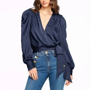 NWT Pauline Puff Sleeve Blouse